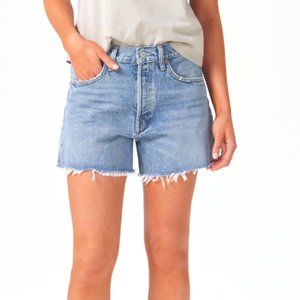 AGOLDE Parker Denim Shorts in Wheel - Size 29